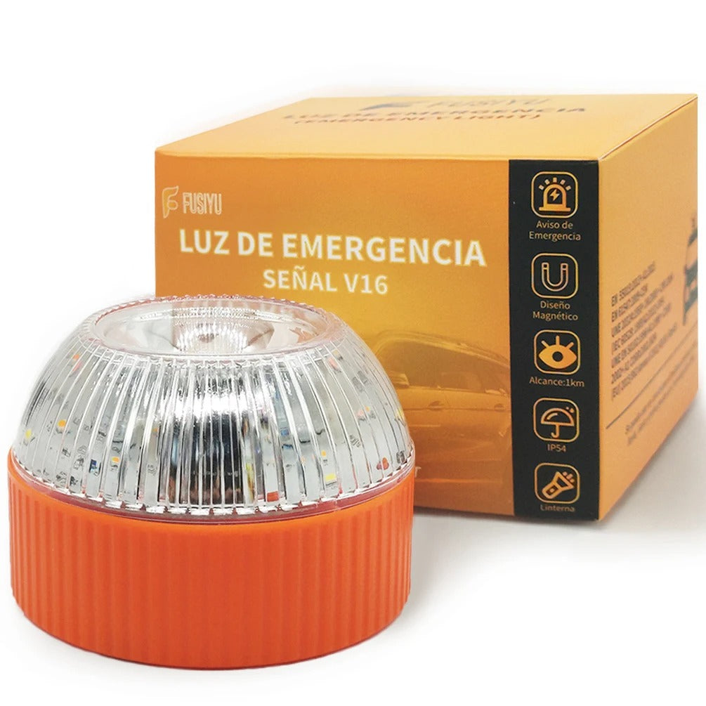 LUZ DE EMERGENCIA V16 HOMOLOGADA